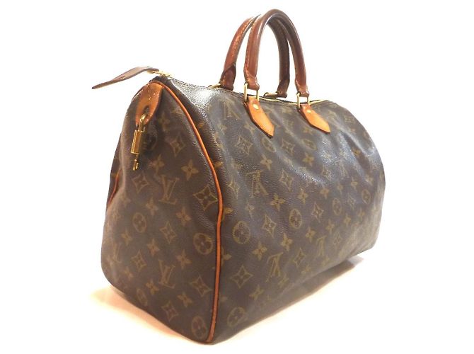 Borsa Louis Vuitton Speedy 35 Monogram - vista 10