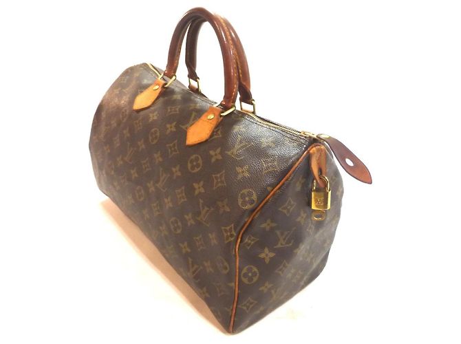 Borsa Louis Vuitton Speedy 35 Monogram - vista 8