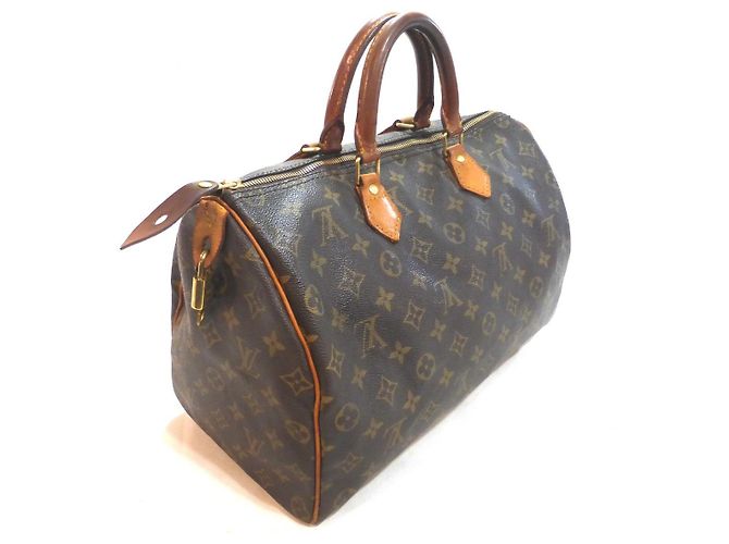 Borsa Louis Vuitton Speedy 35 Monogram - vista 9