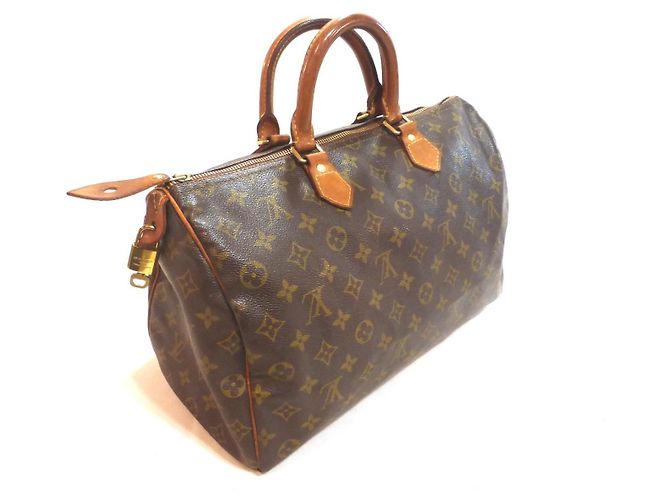 Borsa Louis Vuitton Speedy 35 Monogram - vista 10
