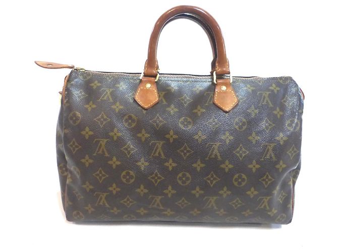 Borsa Louis Vuitton Speedy 35 Monogram - vista 12