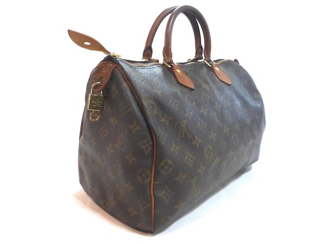 Borsa Louis Vuitton Speedy 35 Monogram - vista 10