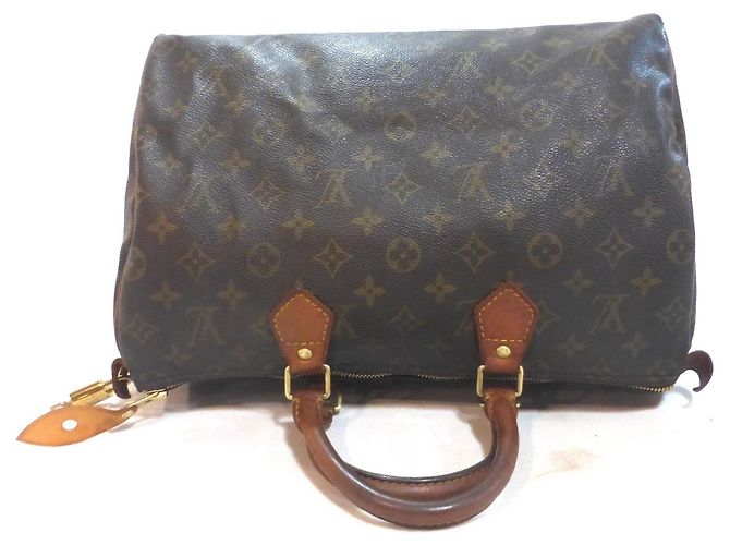 Borsa Louis Vuitton Speedy 35 Monogram - vista 15