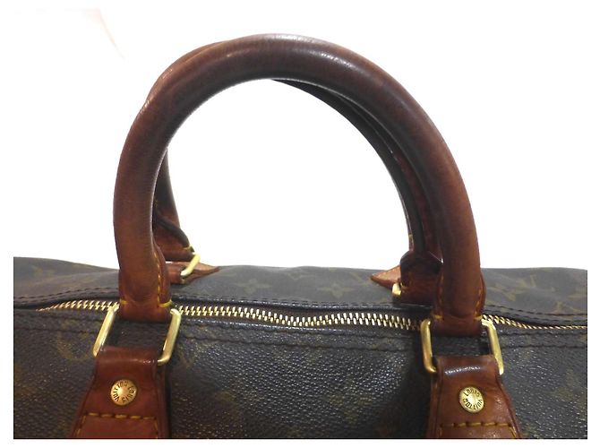 Borsa Louis Vuitton Speedy 35 Monogram - vista 5