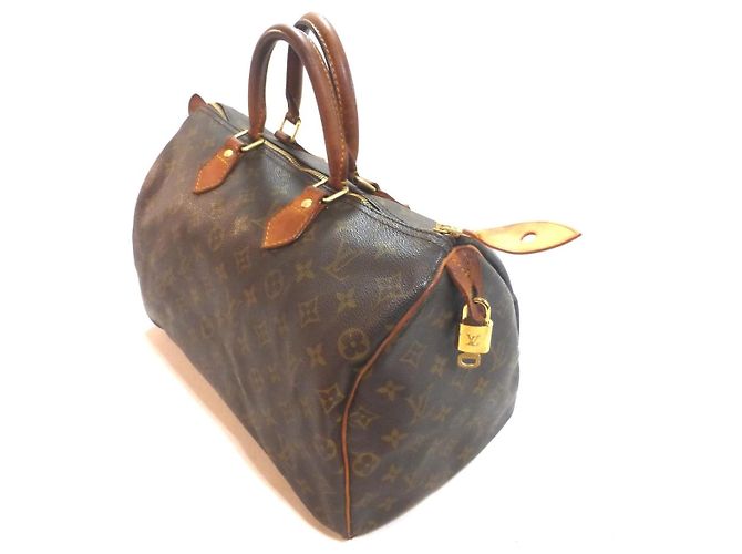 Borsa Louis Vuitton Speedy 35 Monogram - vista 8