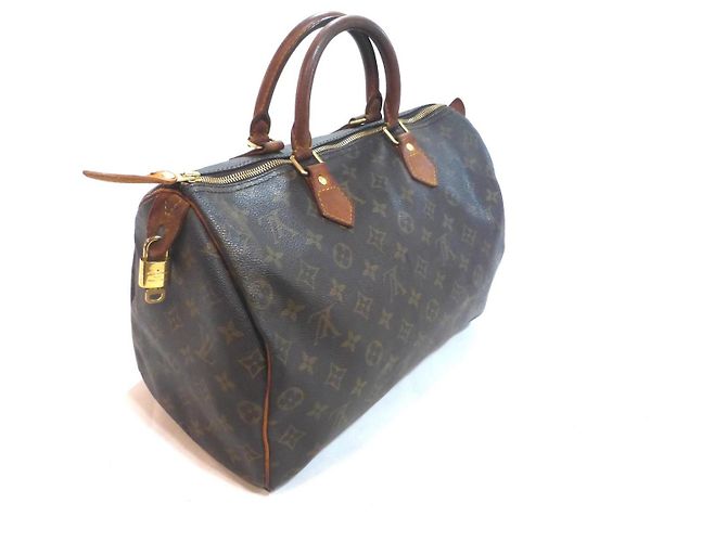 Borsa Louis Vuitton Speedy 35 Monogram - vista 9
