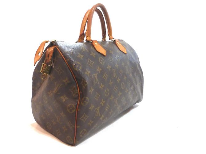 Borsa Louis Vuitton Speedy 35 Monogram - vista 10