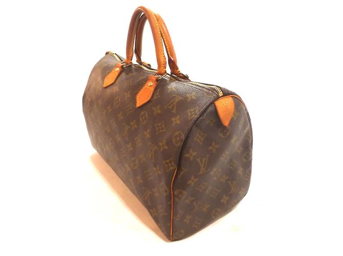 Borsa Louis Vuitton Speedy 35 Monogram - vista 12