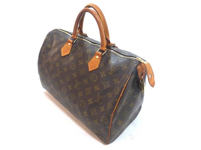 Borsa Louis Vuitton Speedy 35 Monogram - vista 8