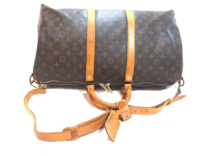Borsa da viaggio Louis Vuitton Keepall 50 Monogram - vista 16