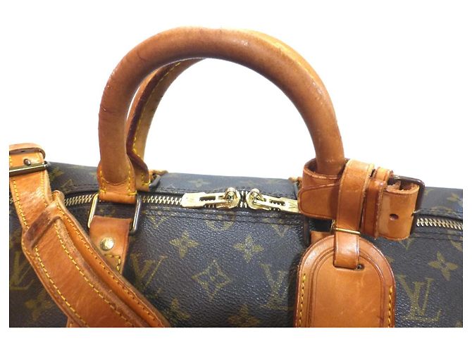 Borsa da viaggio Louis Vuitton Keepall 50 Monogram - vista 3