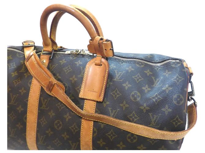 Borsa da viaggio Louis Vuitton Keepall 50 Monogram - vista 4
