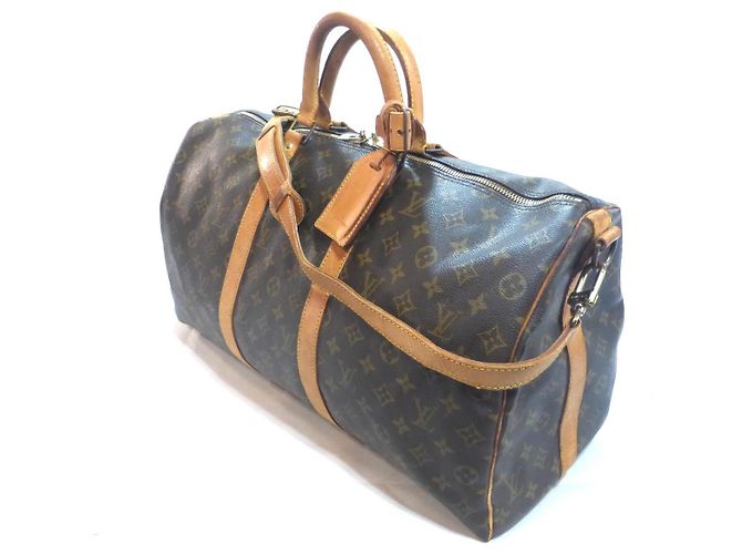 Borsa da viaggio Louis Vuitton Keepall 50 Monogram - vista 7