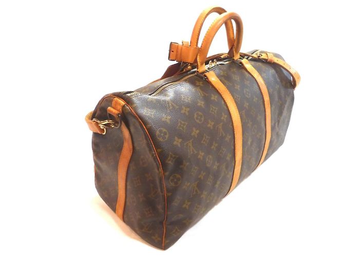 Borsa da viaggio Louis Vuitton Keepall 50 Monogram - vista 8