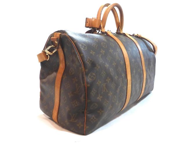 Borsa da viaggio Louis Vuitton Keepall 50 Monogram - vista 9
