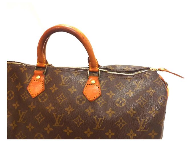 Borsa Louis Vuitton Speedy 40 Monogram - vista 3