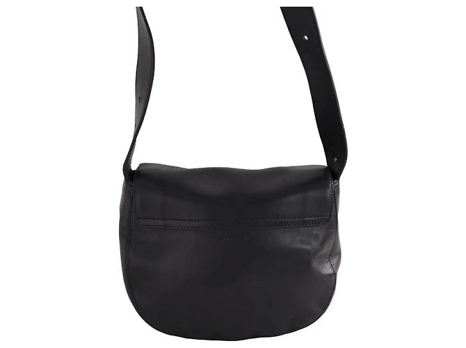 Borsa a tracolla in pelle nera Gerard Darel - vista 3