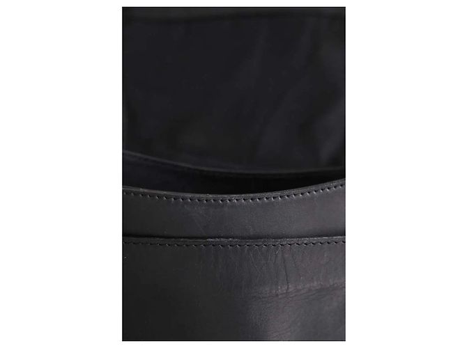 Borsa a tracolla in pelle nera Gerard Darel - vista 5