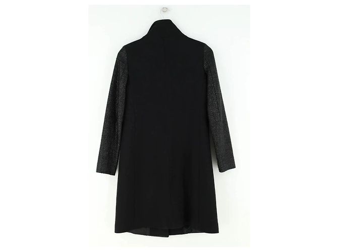 Gerard Darel Black Wool Coat - view 3