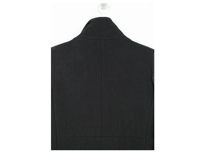 Gerard Darel Black Wool Coat - view 4