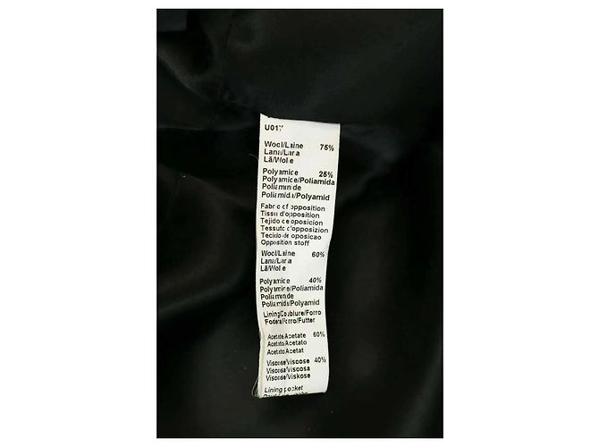 Gerard Darel Black Wool Coat - view 6