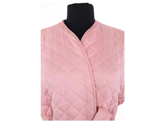 Abrigo Kimono rosa Dior - vista 2