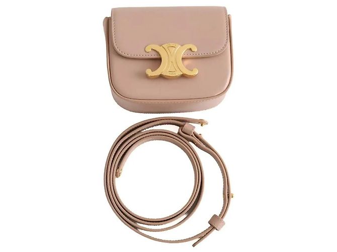 Céline Mini bolso Mini Claude beige - vista 7