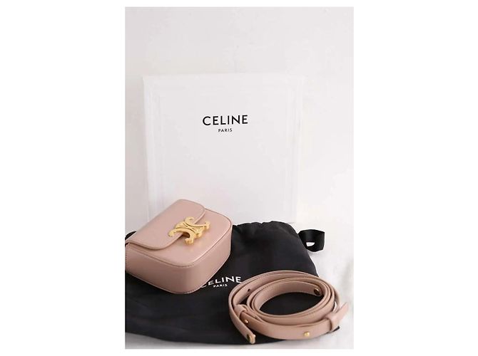 Céline Mini bolso Mini Claude beige - vista 8