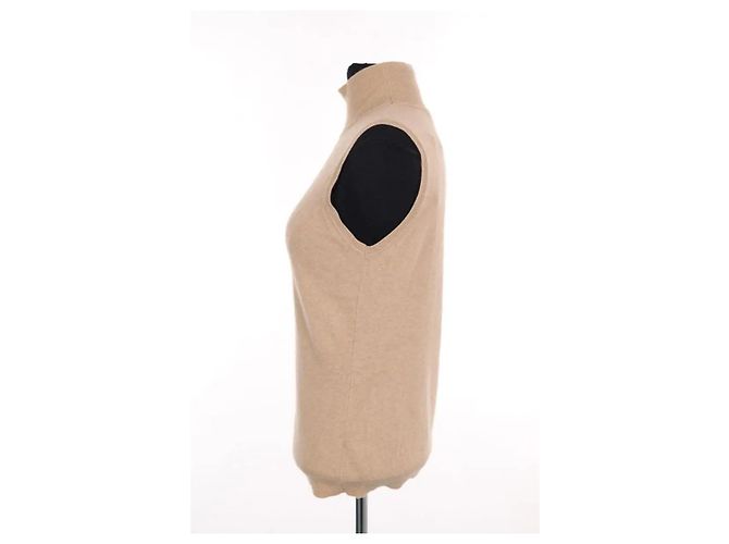 Top de lana Valentino camel - vista 3