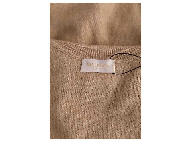 Top de lana Valentino camel - vista 5