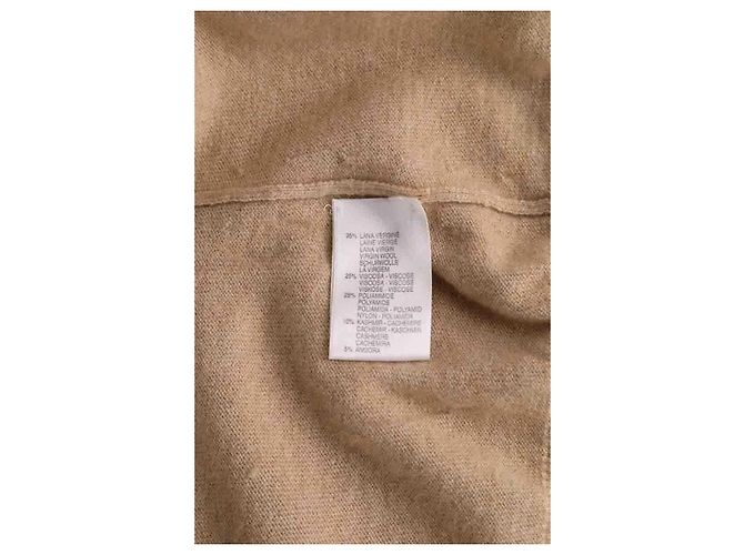 Top de lana Valentino camel - vista 6