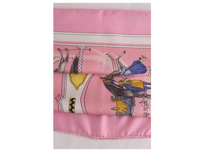 Hermès Seidentuch Carré Rosa - Ansicht 5