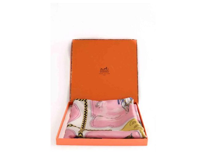 Hermès Seidentuch Carré Rosa - Ansicht 7