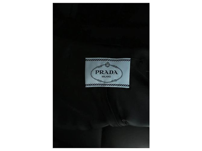 Prada Blazer aus Wolle Schwarz - Ansicht 5