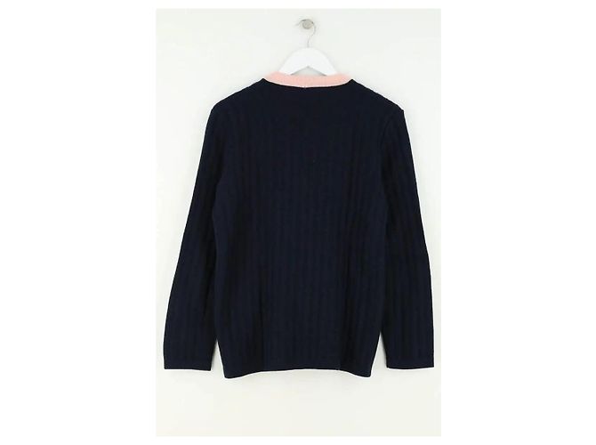 Céline Cardigan aus Wolle marineblau - Ansicht 3