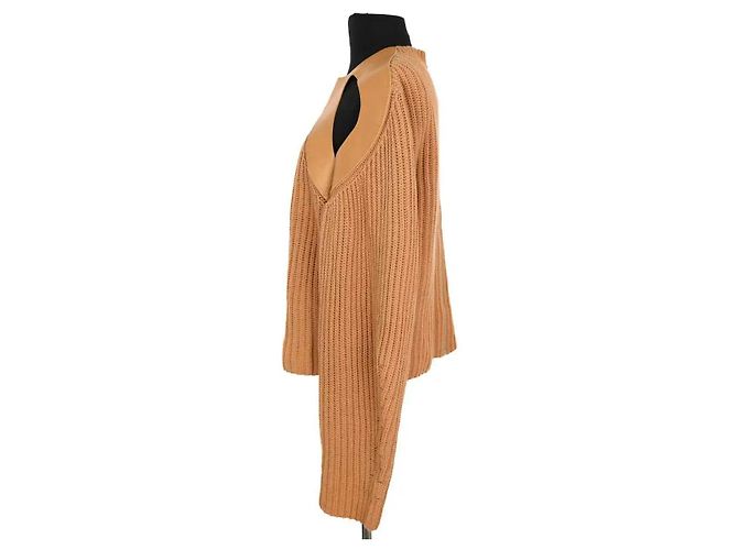 Autre Marque Dion Lee Baumwollpullover Camel XL - Ansicht 2