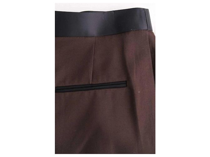 Khaite Pantalones anchos marrones - vista 4