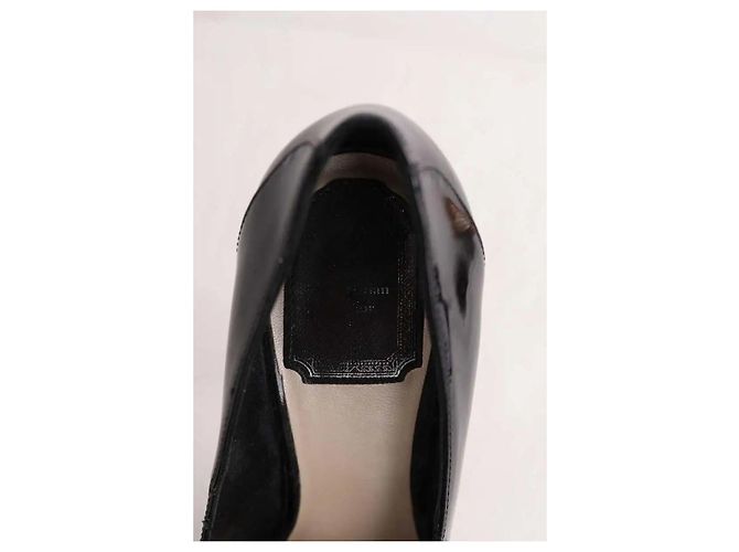 Dior Absatzschuhe aus Lackleder Schwarz - Ansicht 5