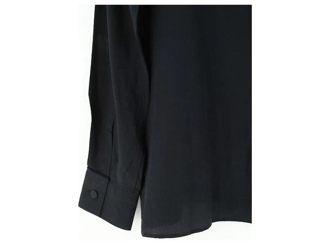 Givenchy Seidenhemd Schwarz - Ansicht 4