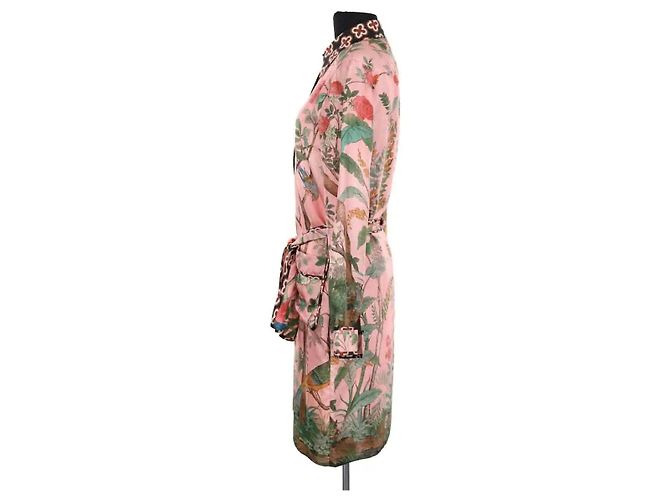 Vestido Gucci de seda rosa - vista 3