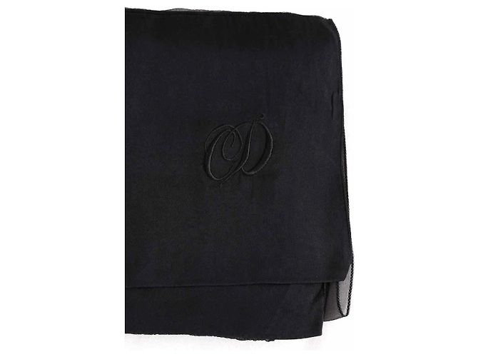 Dior Seidenschal Schwarz - Ansicht 2