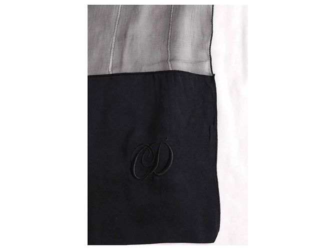 Dior Seidenschal Schwarz - Ansicht 3