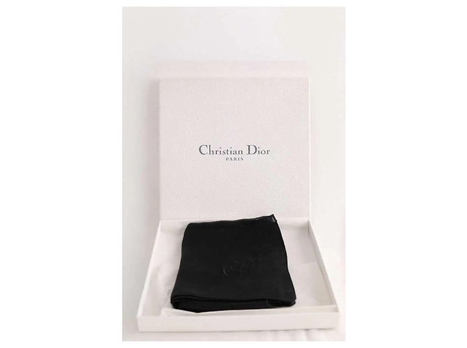 Dior Seidenschal Schwarz - Ansicht 5