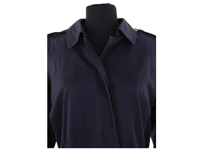 Burberry Gabardina azul marino - vista 2