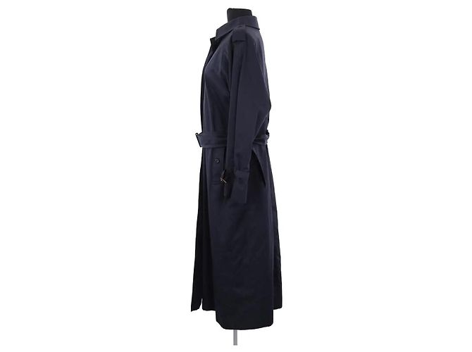 Burberry Gabardina azul marino - vista 3