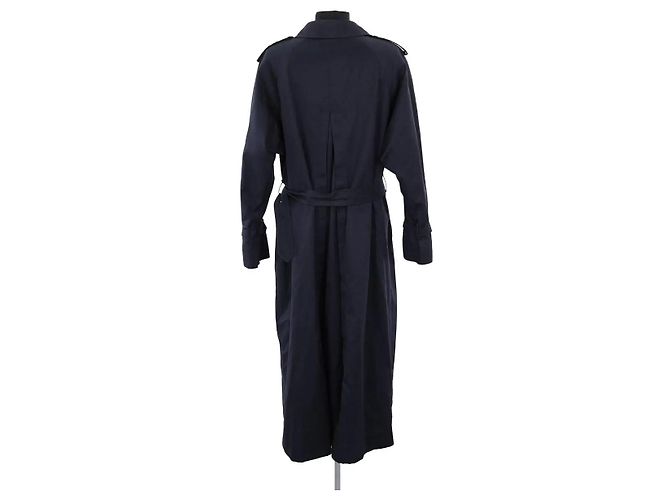 Burberry Gabardina azul marino - vista 4
