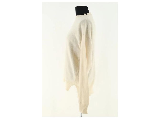 Autre Marque Officine Générale Kaschmir Pullover ecru - Ansicht 3