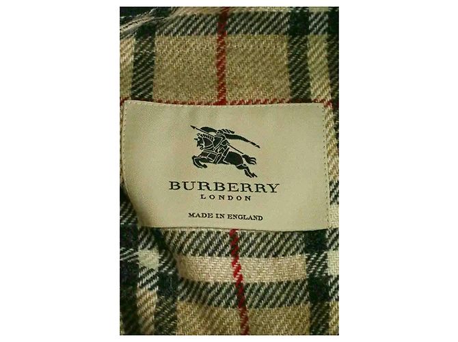 Gabardina Burberry beige - vista 4