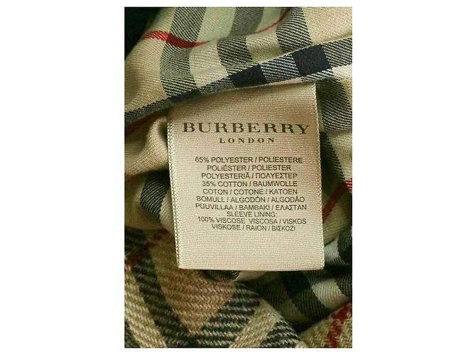 Gabardina Burberry beige - vista 5