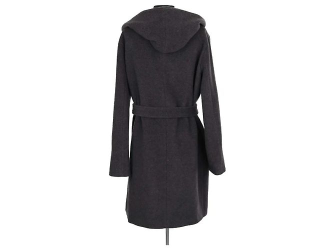 Gerard Darel Grey Wool Coat - view 4